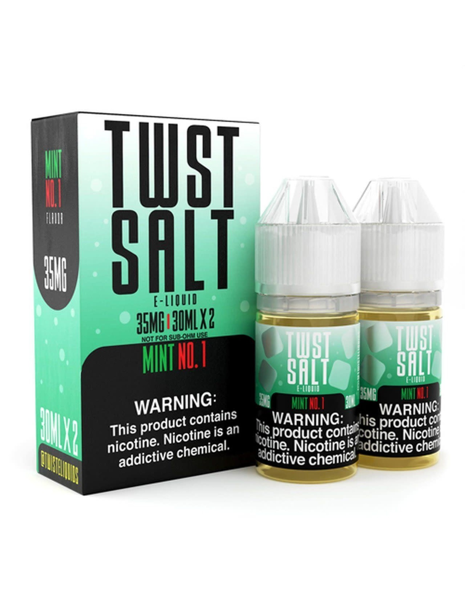 Twist Eliquids Twist Mint No. 1 35 MG Nic Salts 30 MLx2