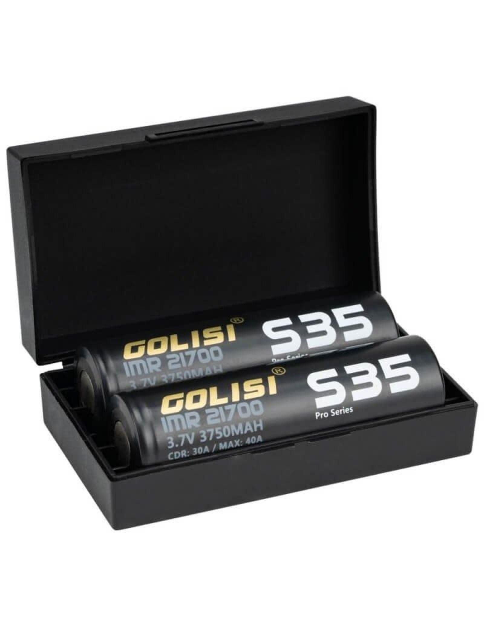 Golisi S35 High Drain IMR 21700 Battery 3750mah 40a Single