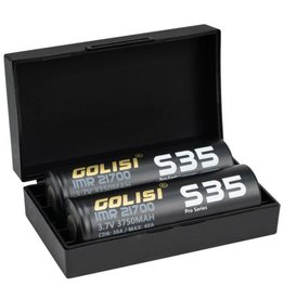 Golisi S35 High Drain IMR 21700 Battery 3750mah 40a Single