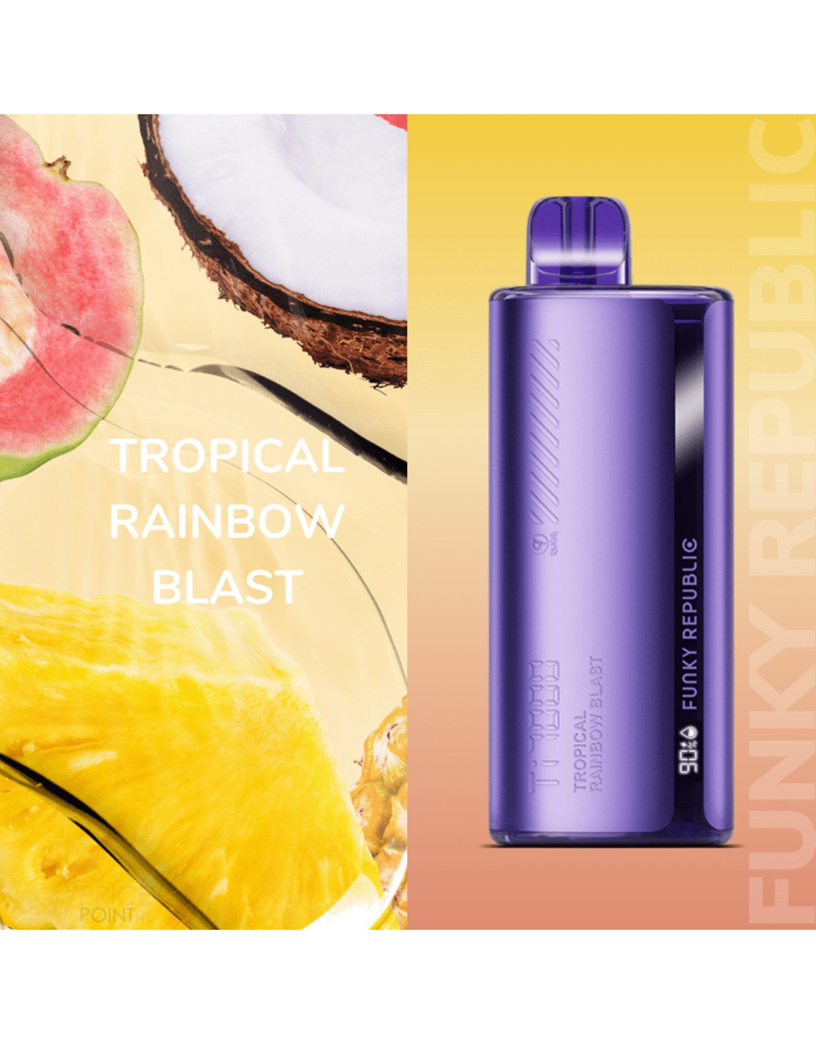 Funky Republic Funky Republic Ti7000 Tropical Rainbow Blast