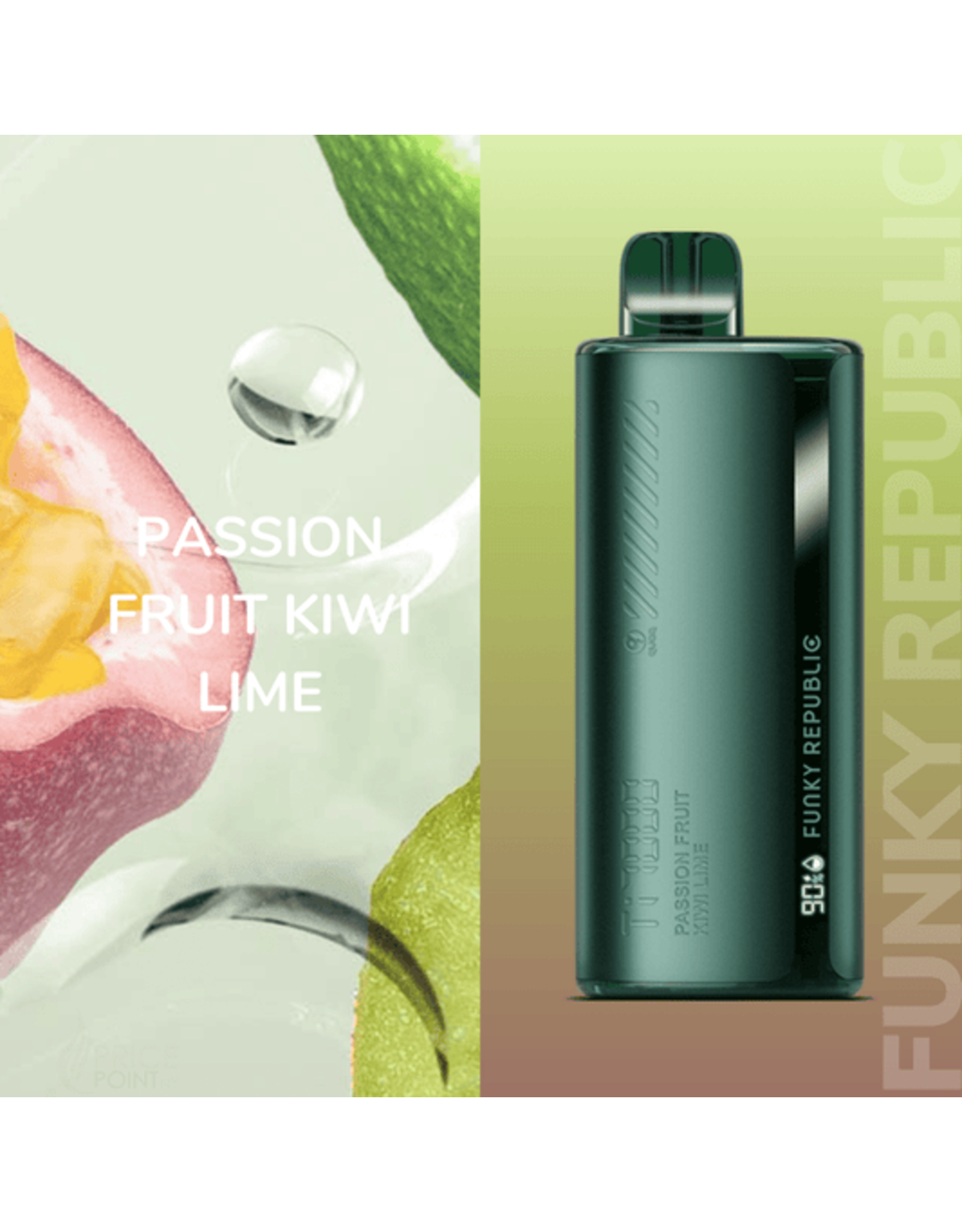 Funky Republic Funky Republic Ti7000 Passionfruit Kiwi Lime Box