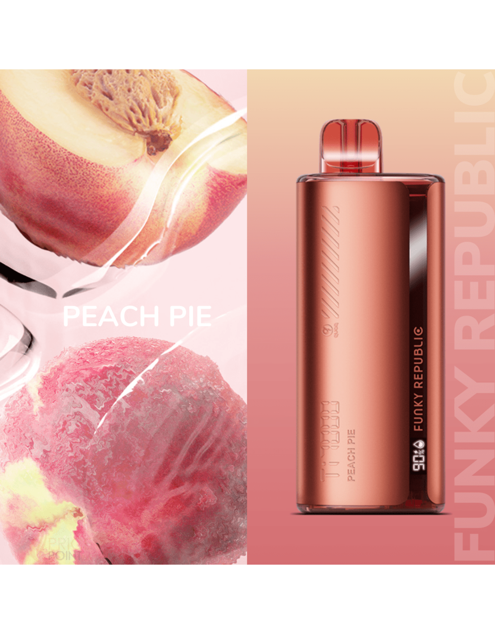 Funky Republic Funky Republic Ti7000 Peach Pie