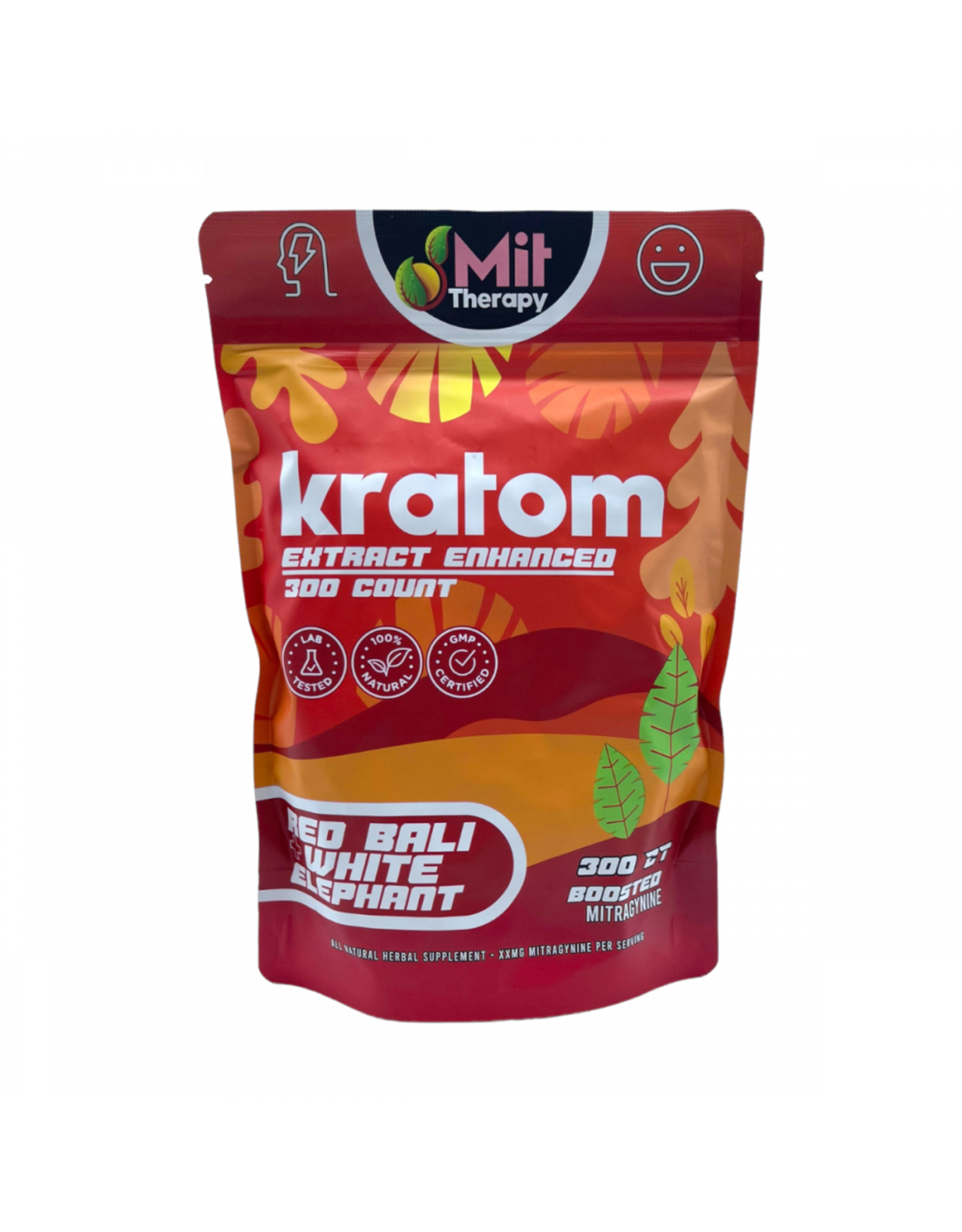 MIT Therapy MIT Therapy Kratom Red Bali + White Elephant 10ct