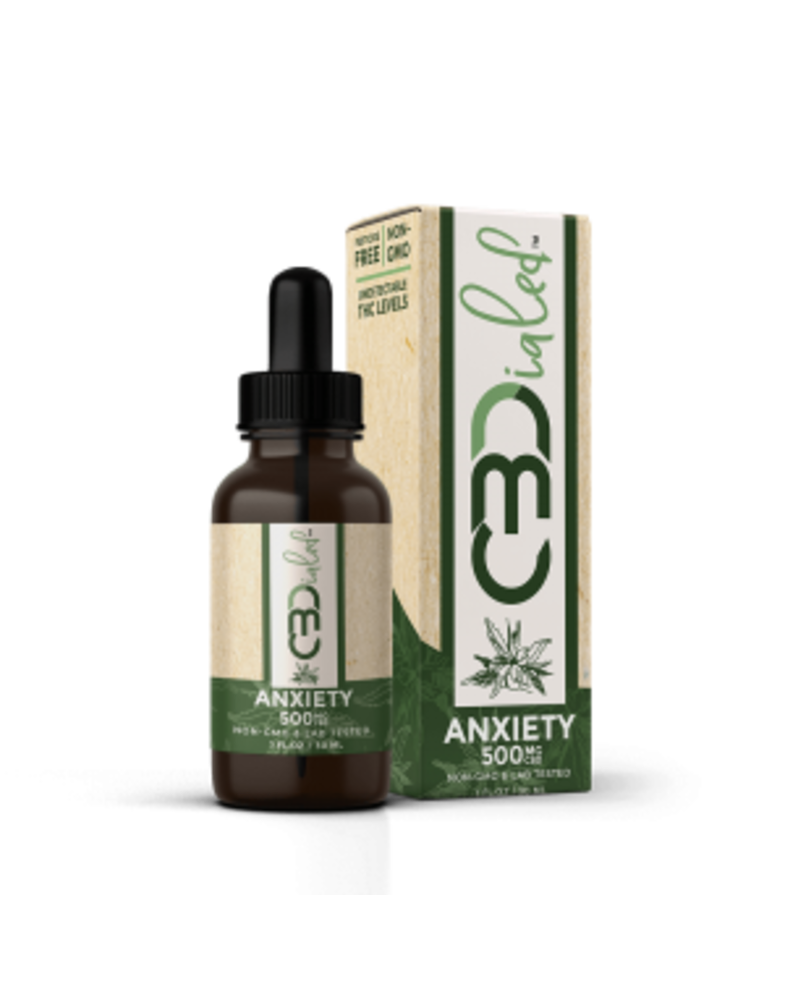 Dialed CBD  Anxiety 30ml 500mg