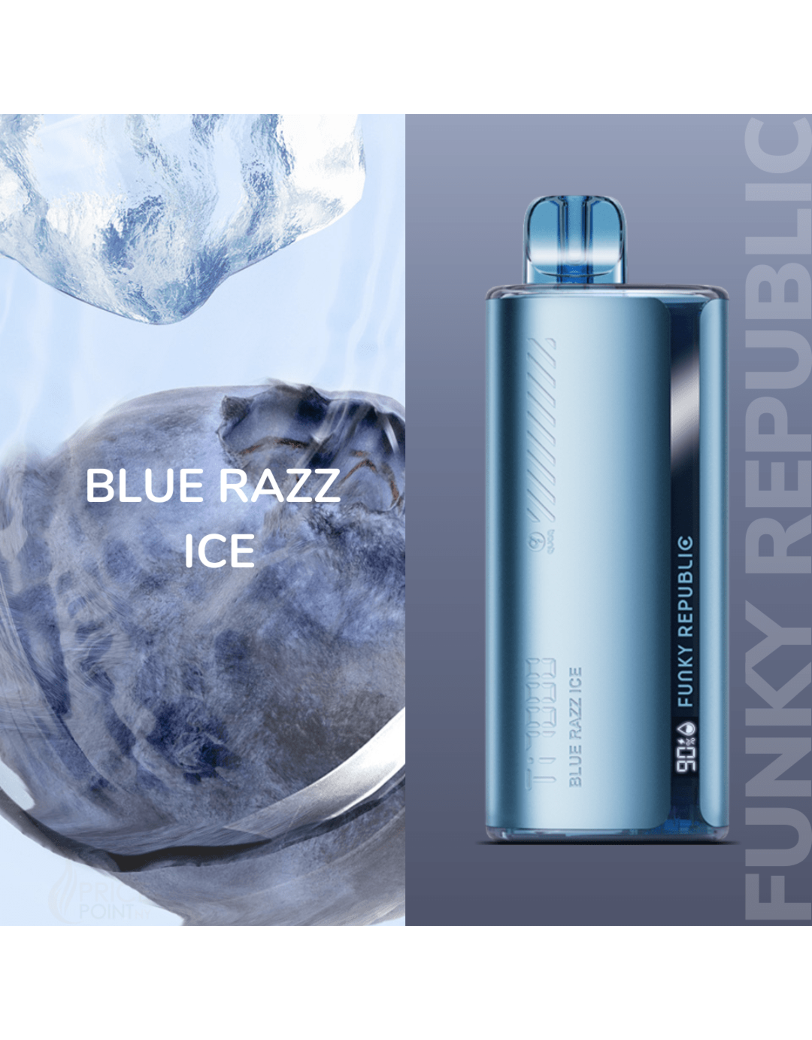 Funky Republic Funky Republic Ti7000 Blue Razz Ice Box