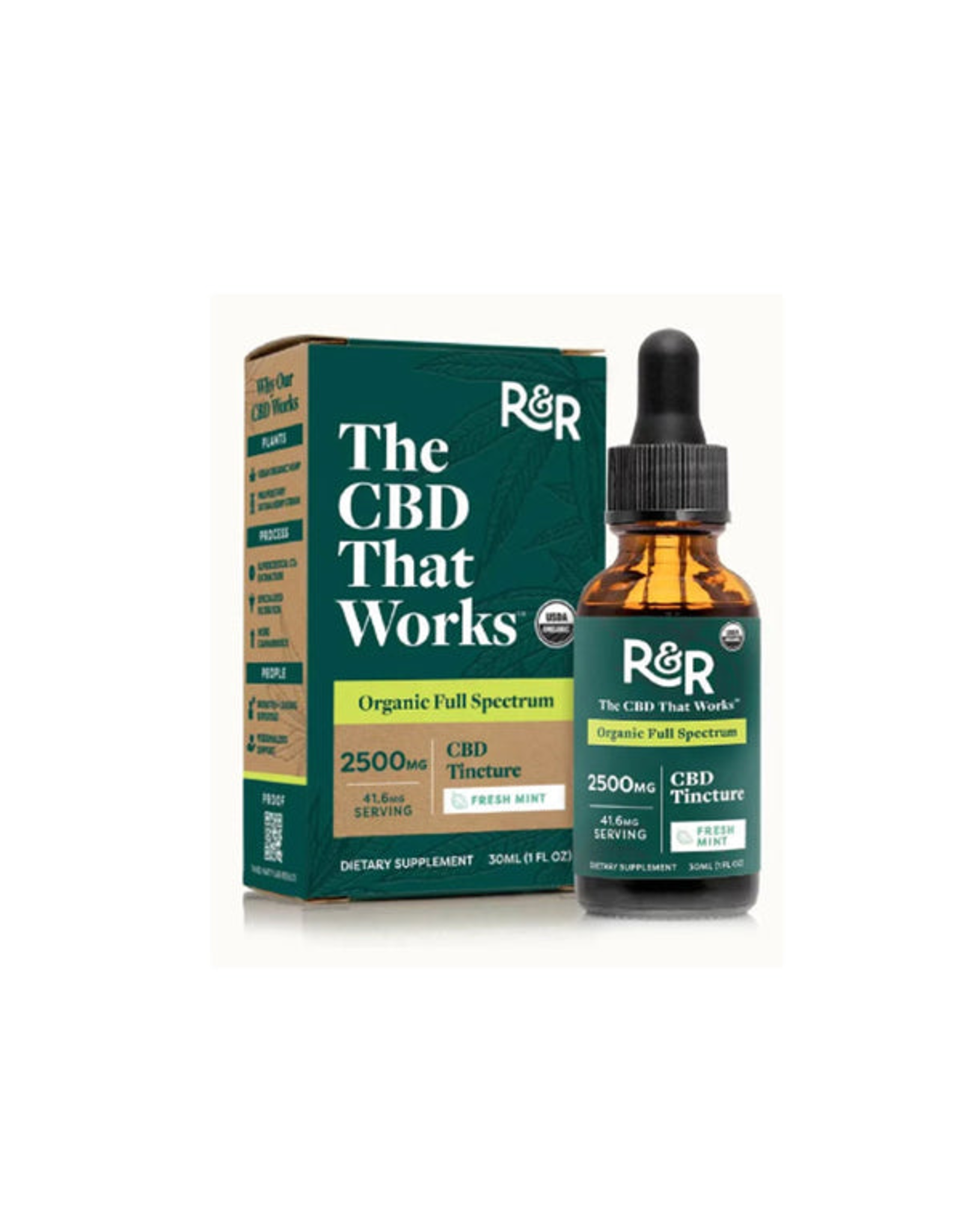 R+R Medicinals R+R Medicinals Tincture 2500mg Unflavored