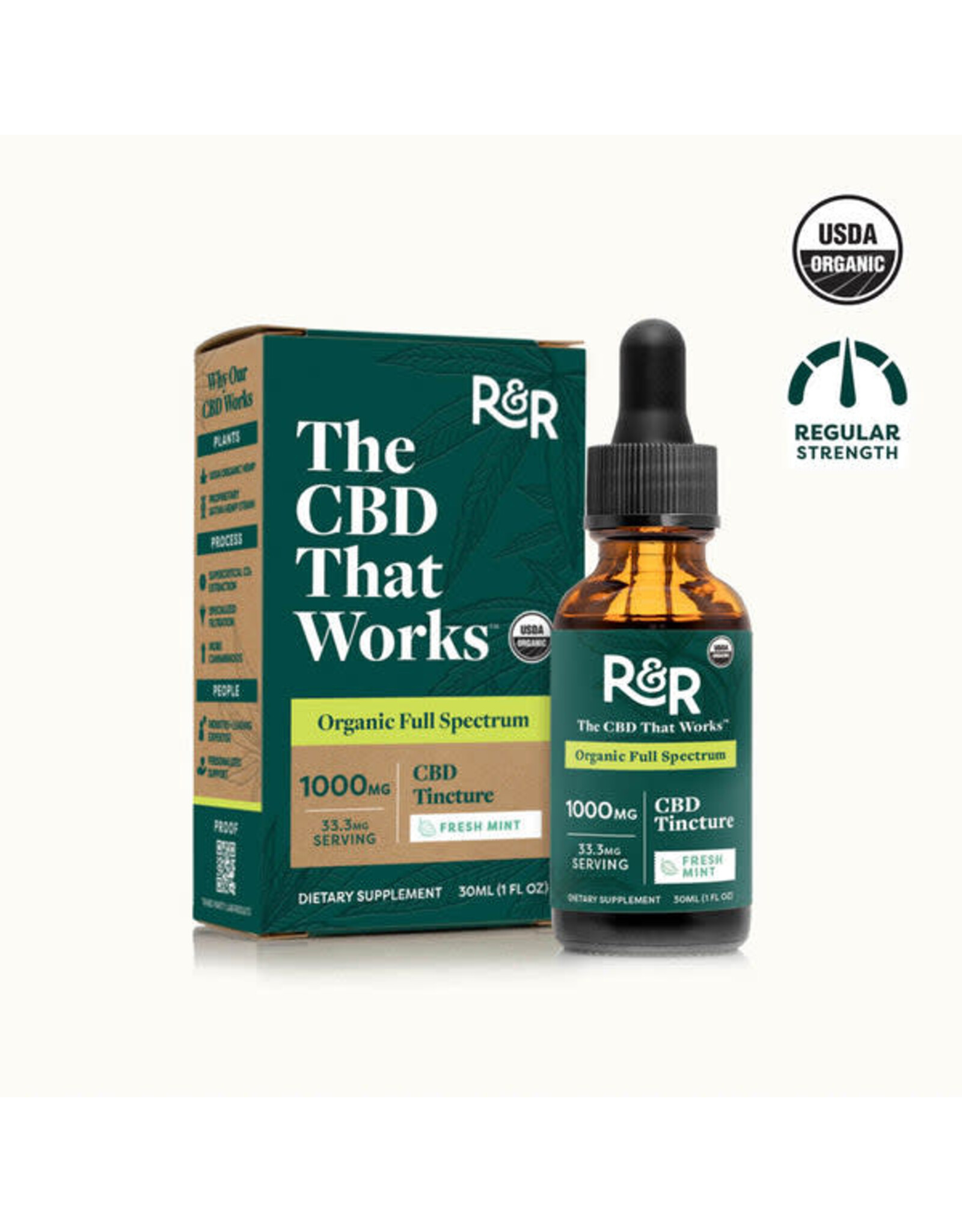 R+R Medicinals R+R Medicinals Tincture 1000mg Unflavored