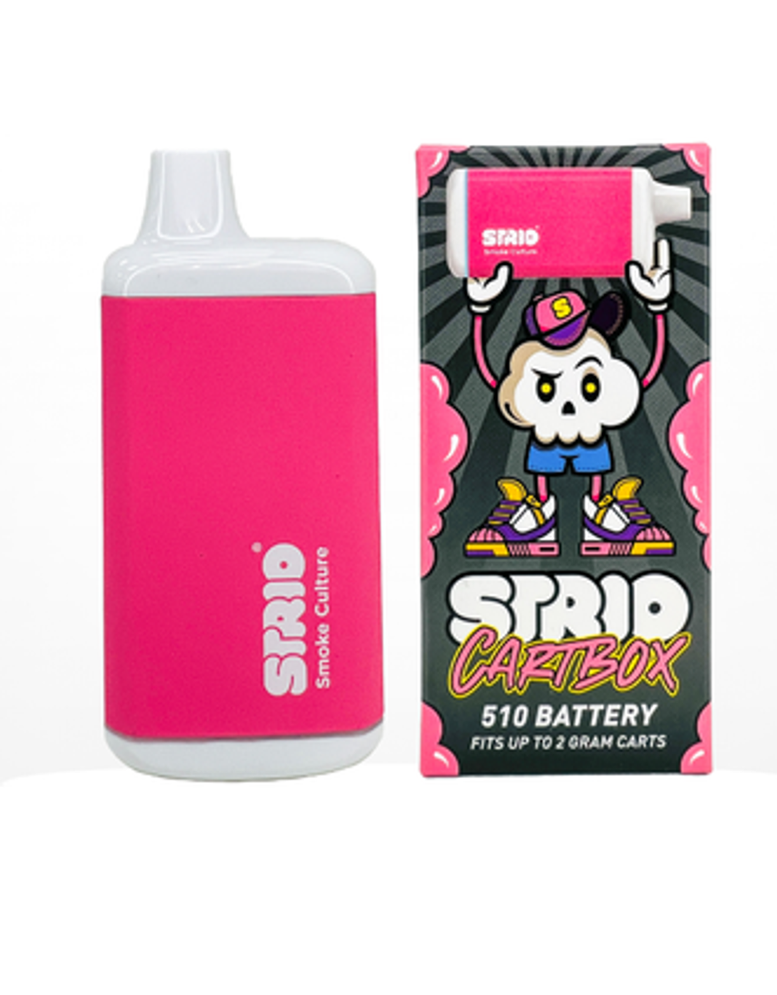 STRIO STRIO Incognito CartBox 510 Battery - Pink Box