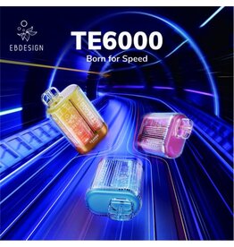 EB Designs EB Designs TE6000- Blue Razz Ice 5pc/box