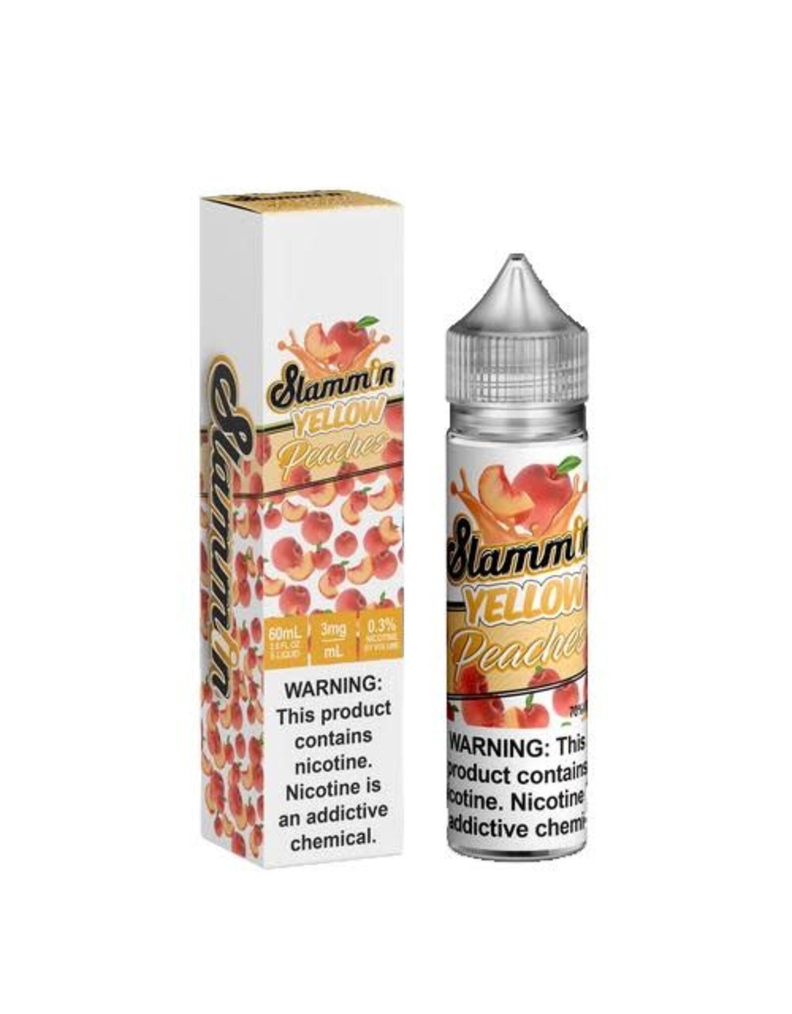 Burst E-liquid Slammin Peach Ice 60 ML 3 MG