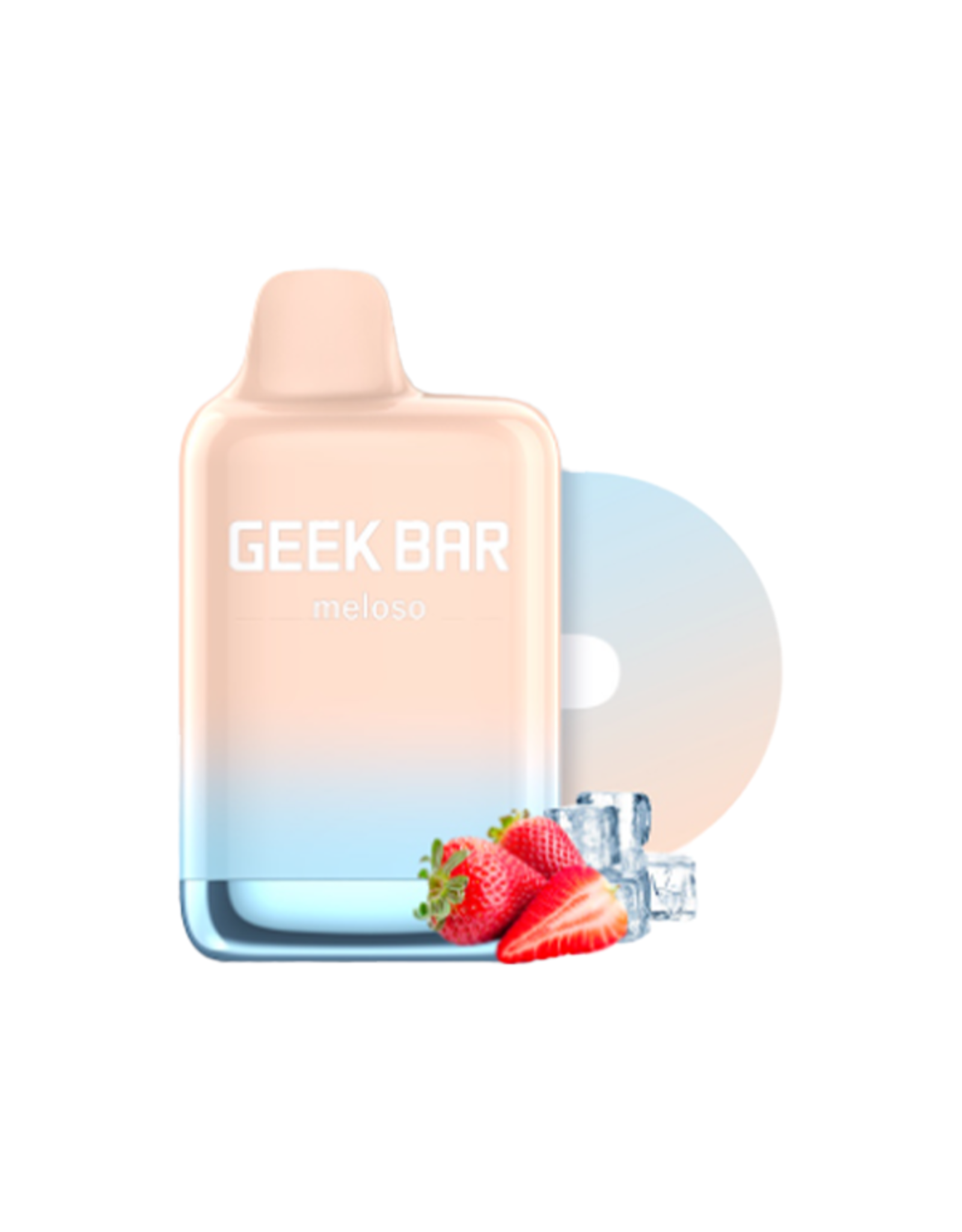 Geek Bar Geek Bar Meloso MAX 9000 puff - Strawberry Ice