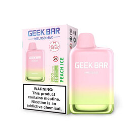 Geek Bar Geek Bar Meloso MAX 9000 puff - Peach Ice 5pk BOX