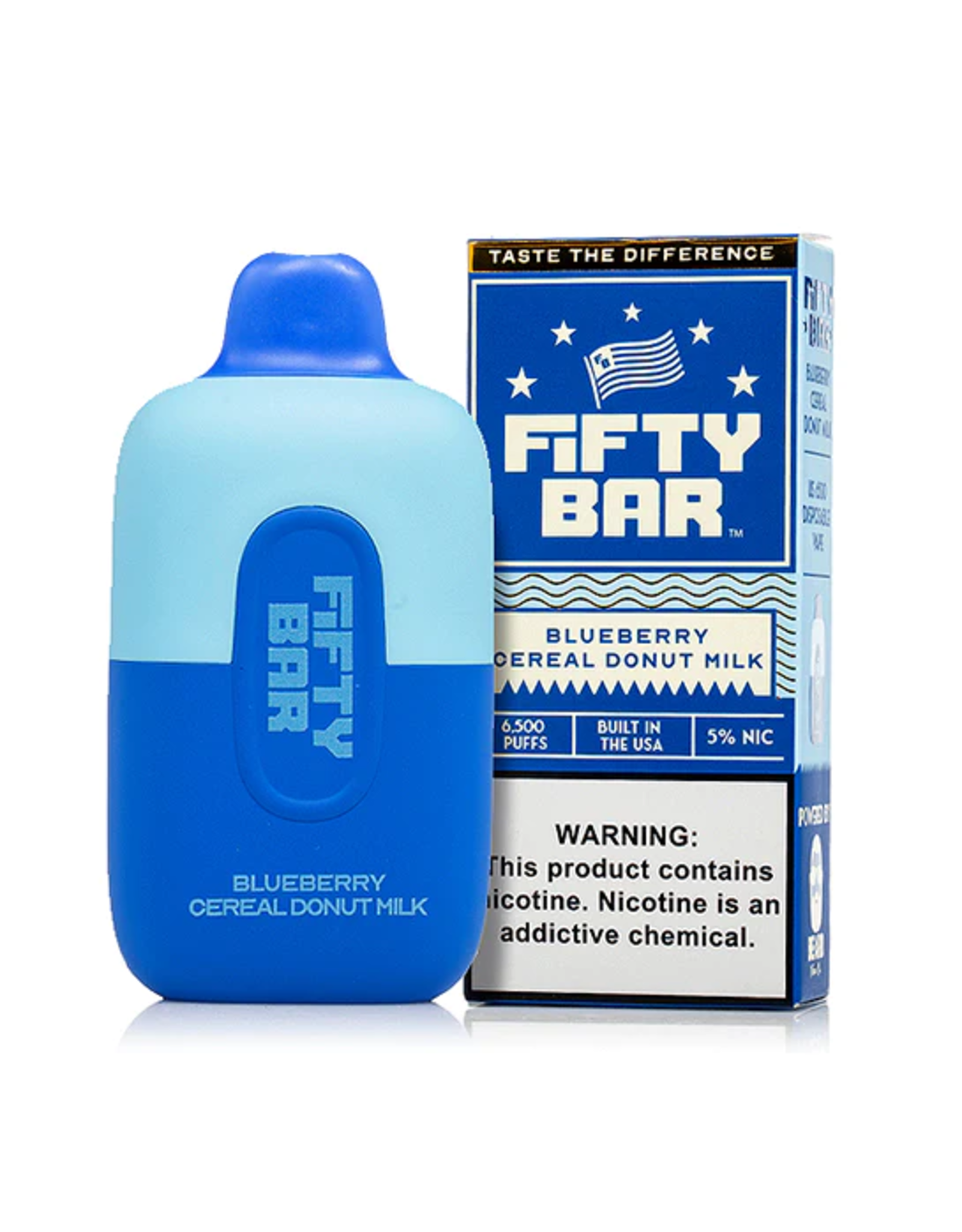 Fifty Bar Fifty Bar 6500 - Blueberry Cereal Donut Milk