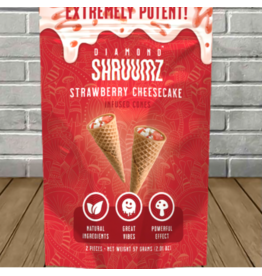 Diamond Shruumz Diamond Shruumz Infused Cones Strawberry Cheesecake 5pk Box