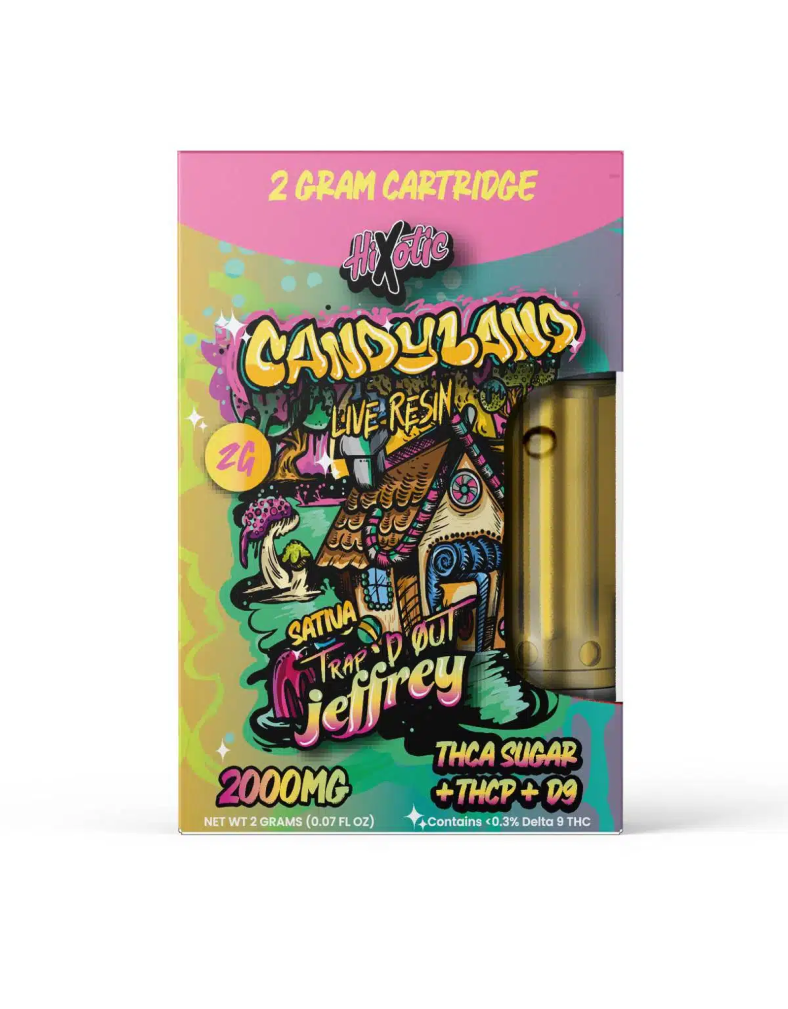 Trap'd  Out Trap’d Out Jeffrey Candyland 2G Cart Box