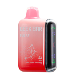 Geek Bar Geek Bar Pulse 10000 Puffs-Sour Apple Blow Pop-(Libra)