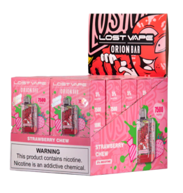 Orion Bar 7500 Puff - Strawberry Chew Box
