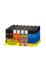 Clipper Lighters Clipper Classic Large Lighter - Zig-Zag Box 48ct