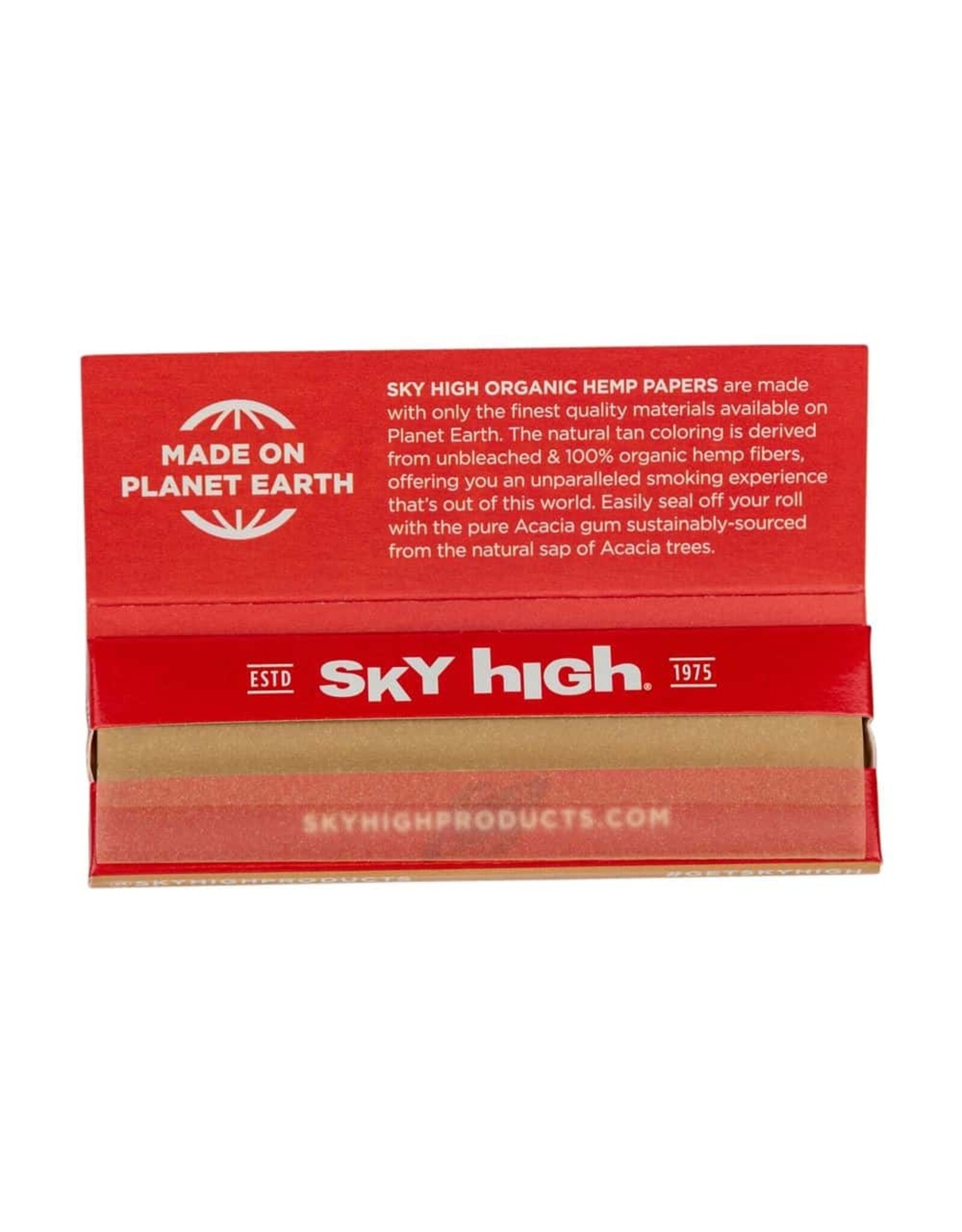 SkyHigh Sky High Natural Hemp Rolling Papers - 1 1/4"