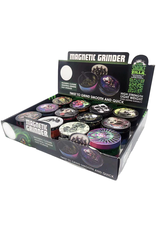 Metal Grinders Metal Grinders - 55*45mm Artistic Colored Eye Small Grinder 6pk Box