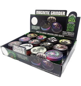 Metal Grinders Metal Grinders - 55*45mm Artistic Colored Eye Small Grinder 6pk Box