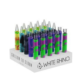 White Rhino White Rhino - Silicon Chillum to Straw "FLIP"
