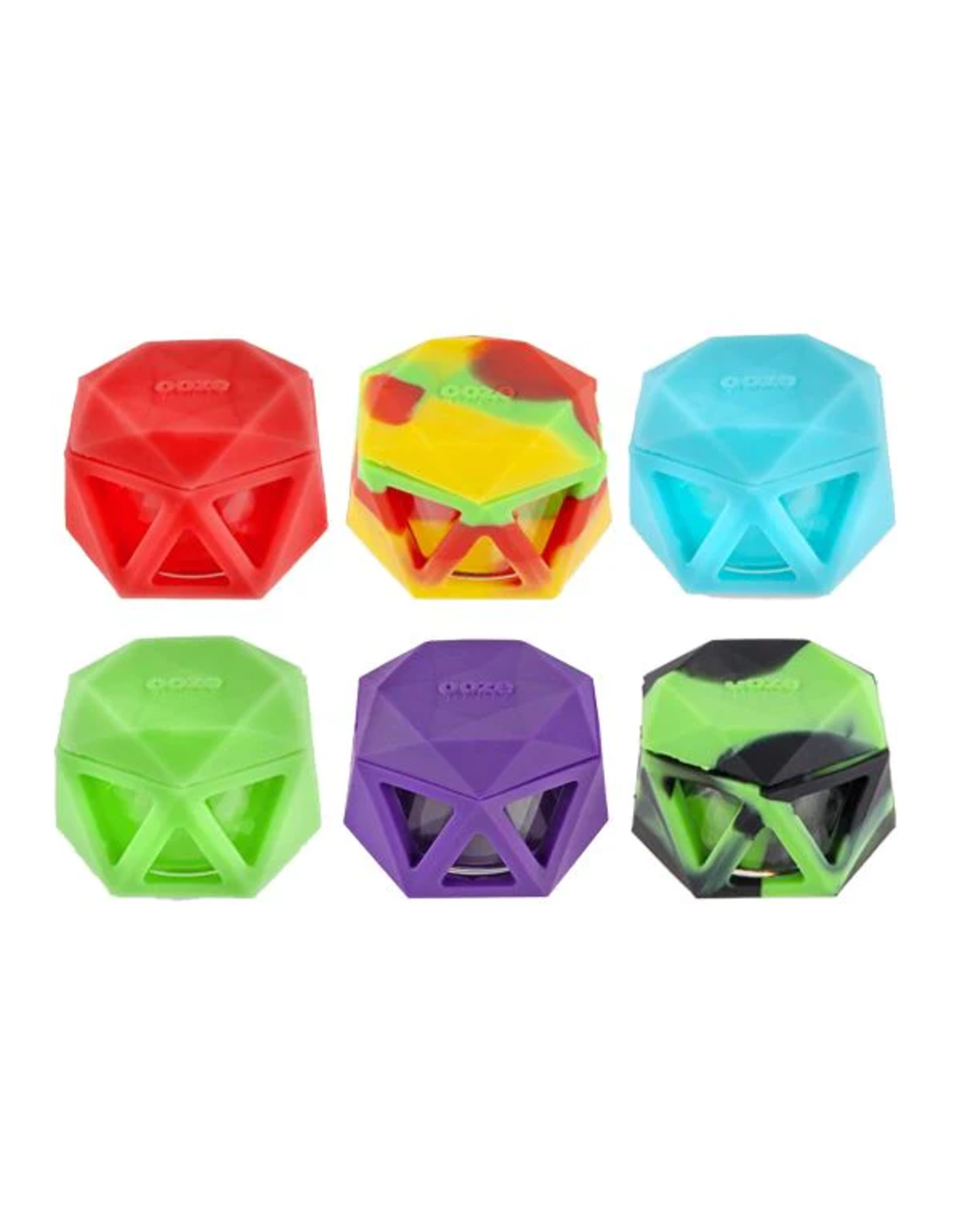 Clover Clover Geometric Silicone Glass Container