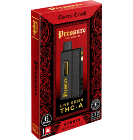 Pressure Pressure Live Resin THCA 6G Cherry Crush 5pk Box