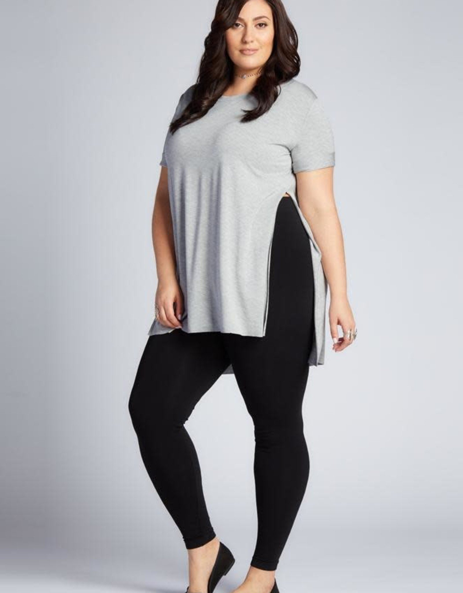 Bamboo Plus Size Full Length Legging - Bargain Beautique