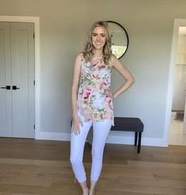 Small Sleeveless Floral Top