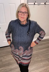 Creation Tunic with Drawstring Cowl and Pockets