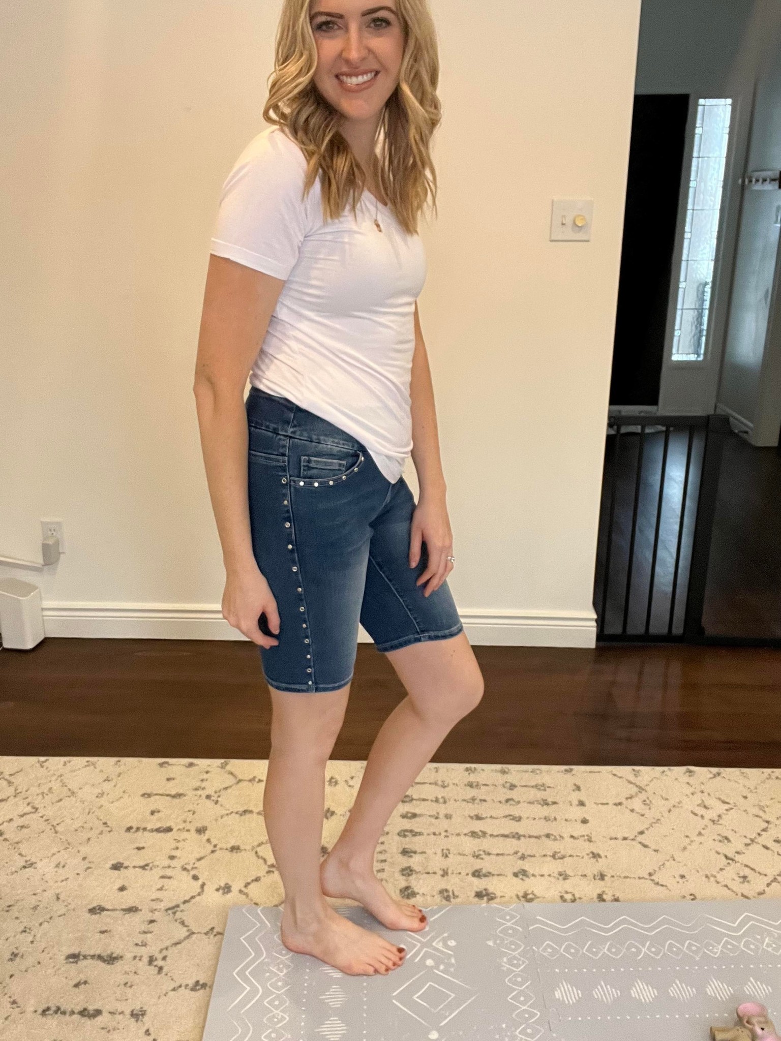 Bermuda Denim Shorts