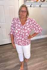 Creation Heart Top with Tie Sleeve