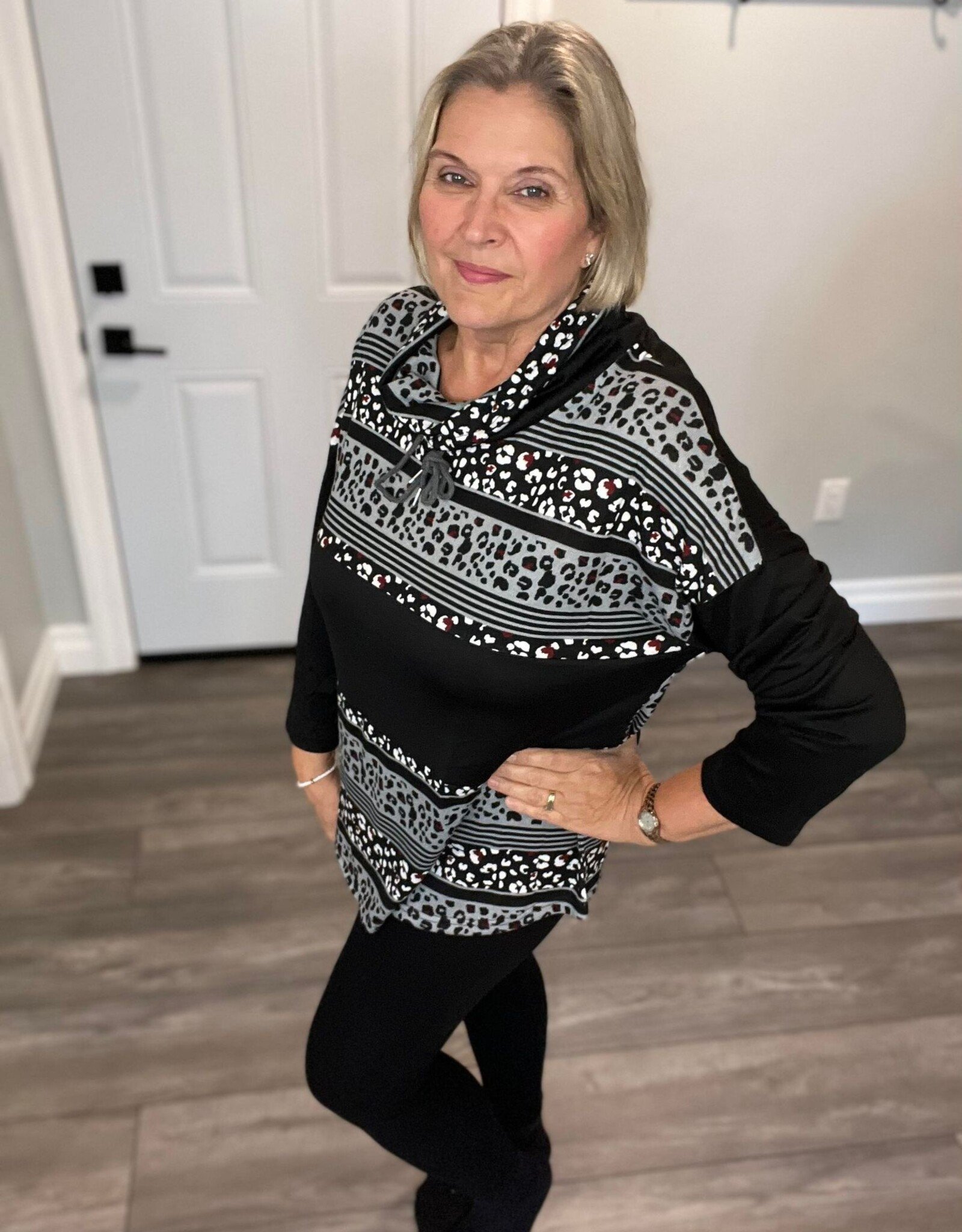 Creation Colour Block Patterned Tunic