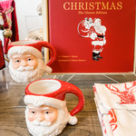 8 Oak Lane Santa Mug Red/White