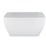 Diamond White Melamine Square Cereal Bowl