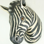 Mounted Zebra