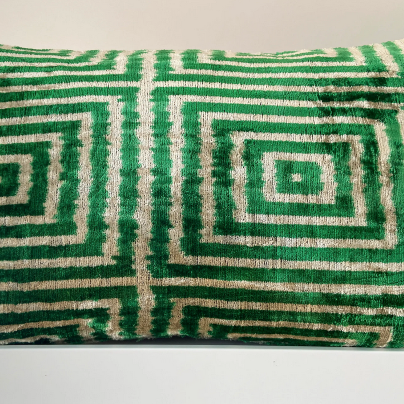 Ikat Pillow, 16" x 24"