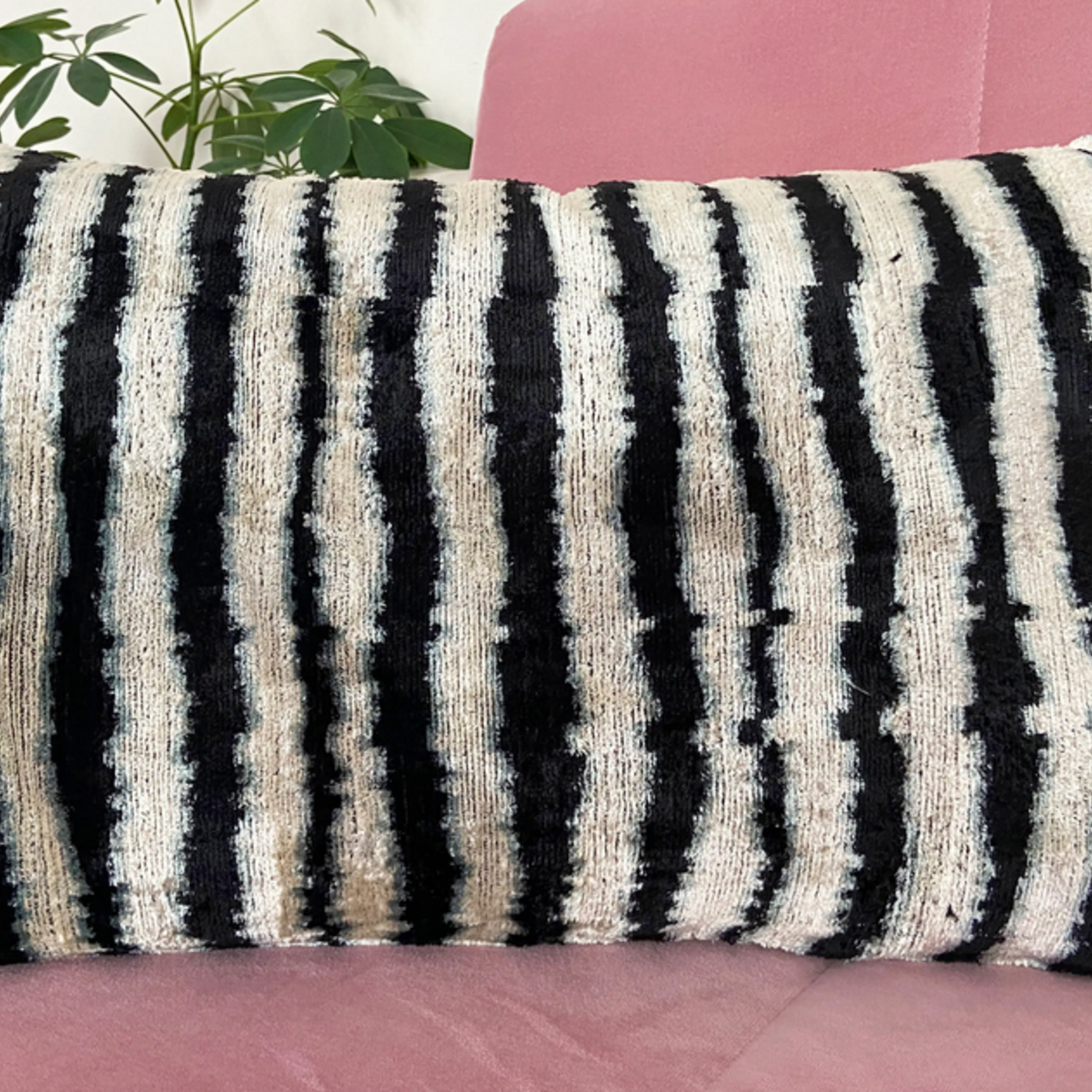 Ikat Pillow, 16" x 24"