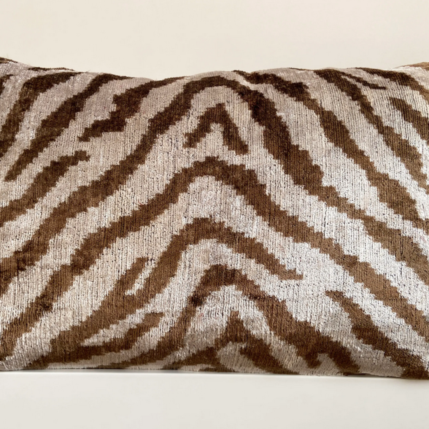 Ikat Pillow, 16" x 24"