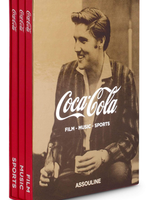 ASSOULINE Coca-Cola Set of Three: Film, Music, Sports