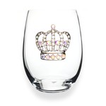 The Queens' Jewels, Stemless Wine Glass,