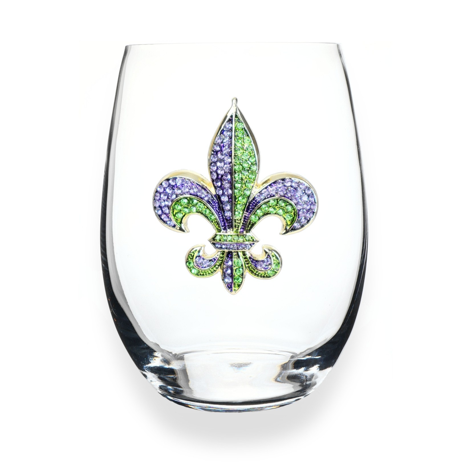 The Queens' Jewels, Stemless Wine Glass,