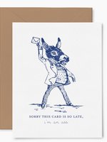 Faire/ Color Box Design & Letterpress Ass, Letterpress Greeting Card, Birthday