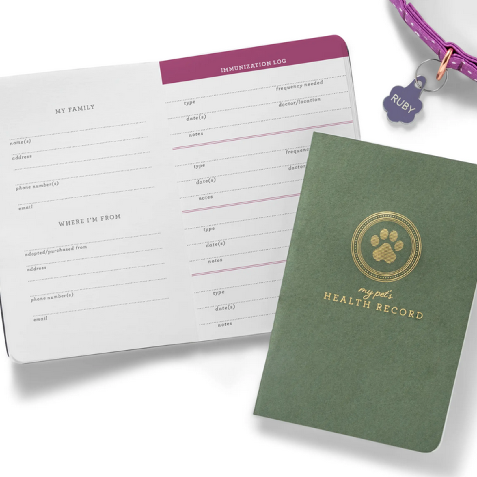 My Pet's Health Record Journal