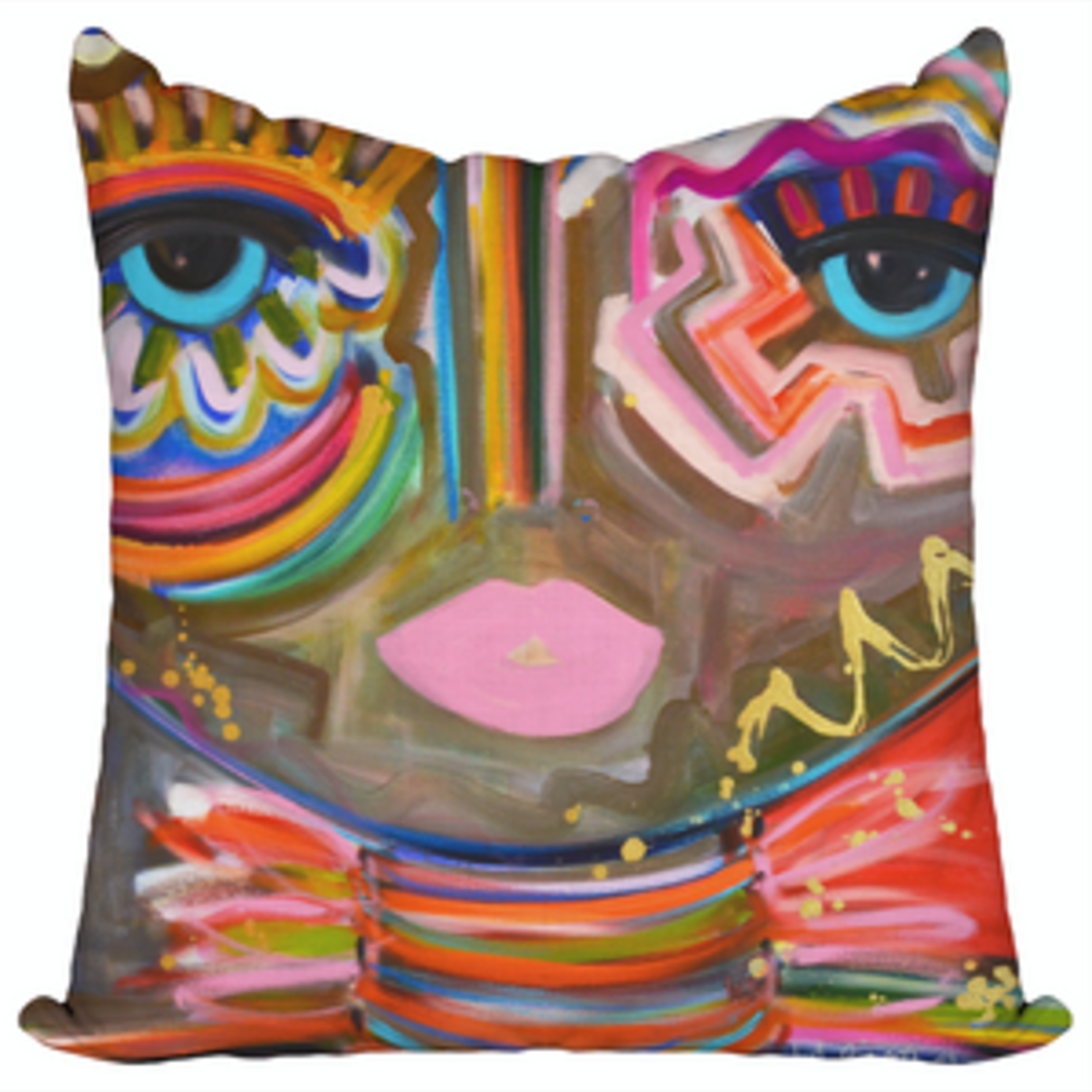 Chica Pillow w/ Down Insert, 22" x 22"