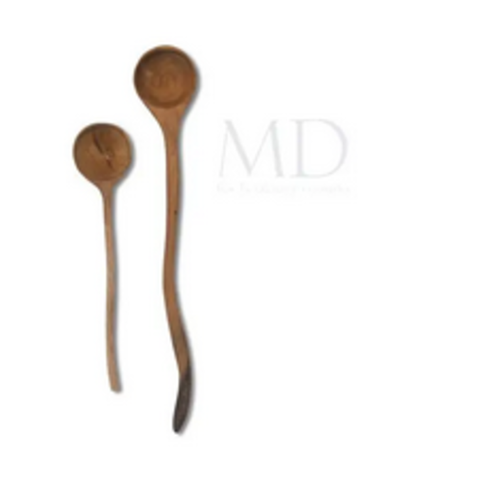 Wavy Ice Cream Spoon, Small & Large