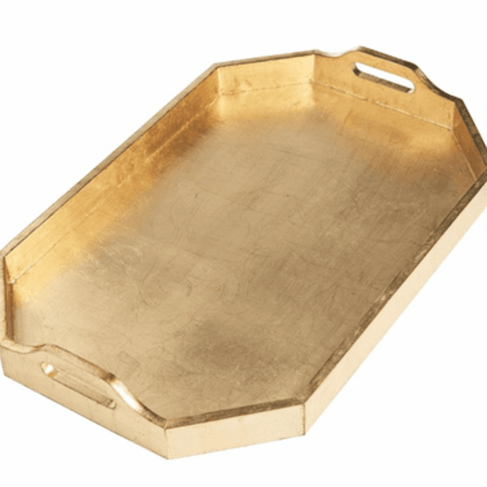 Rectangle Tray, Large, Gold Finish