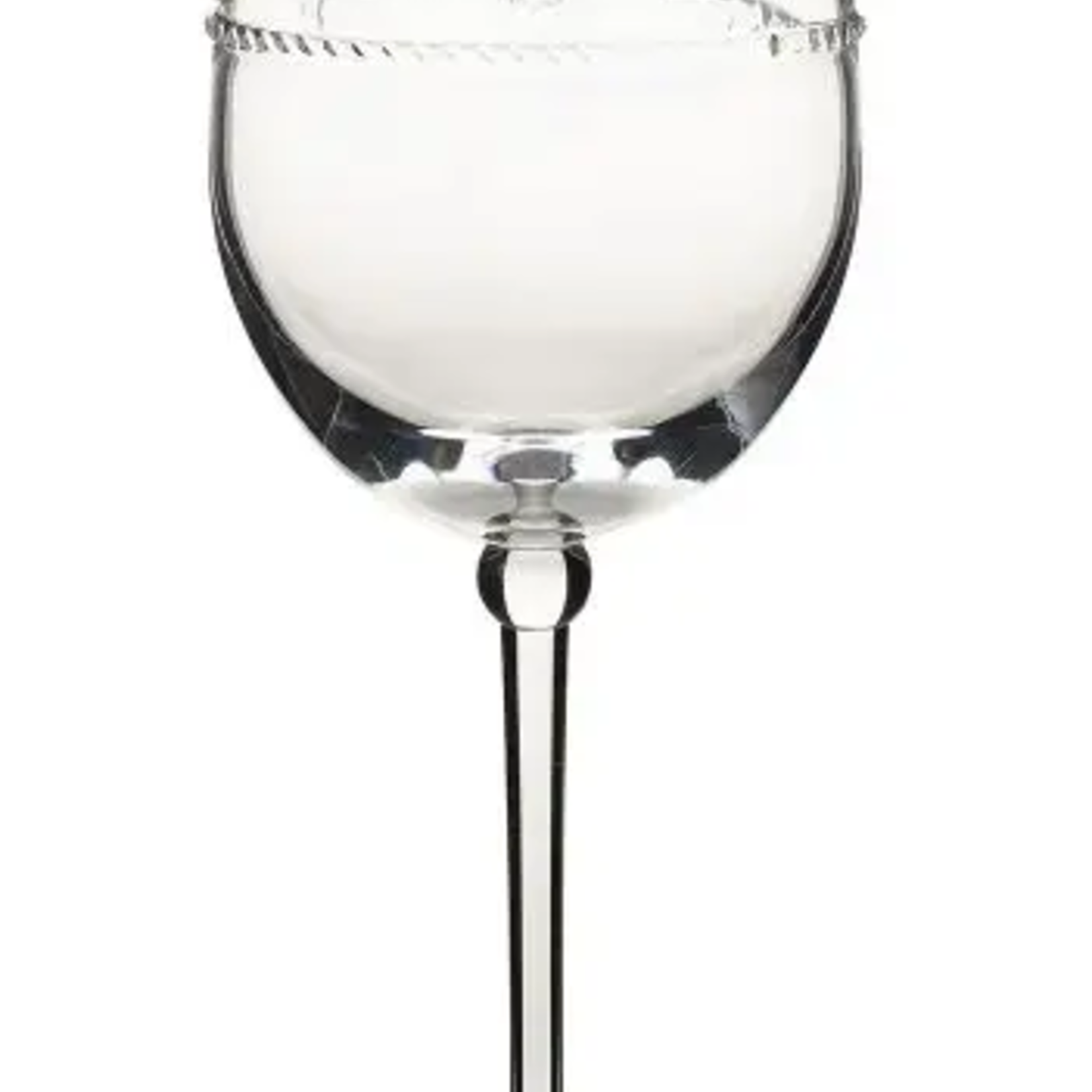 Isabella Wine Glass Acrylic CLR
