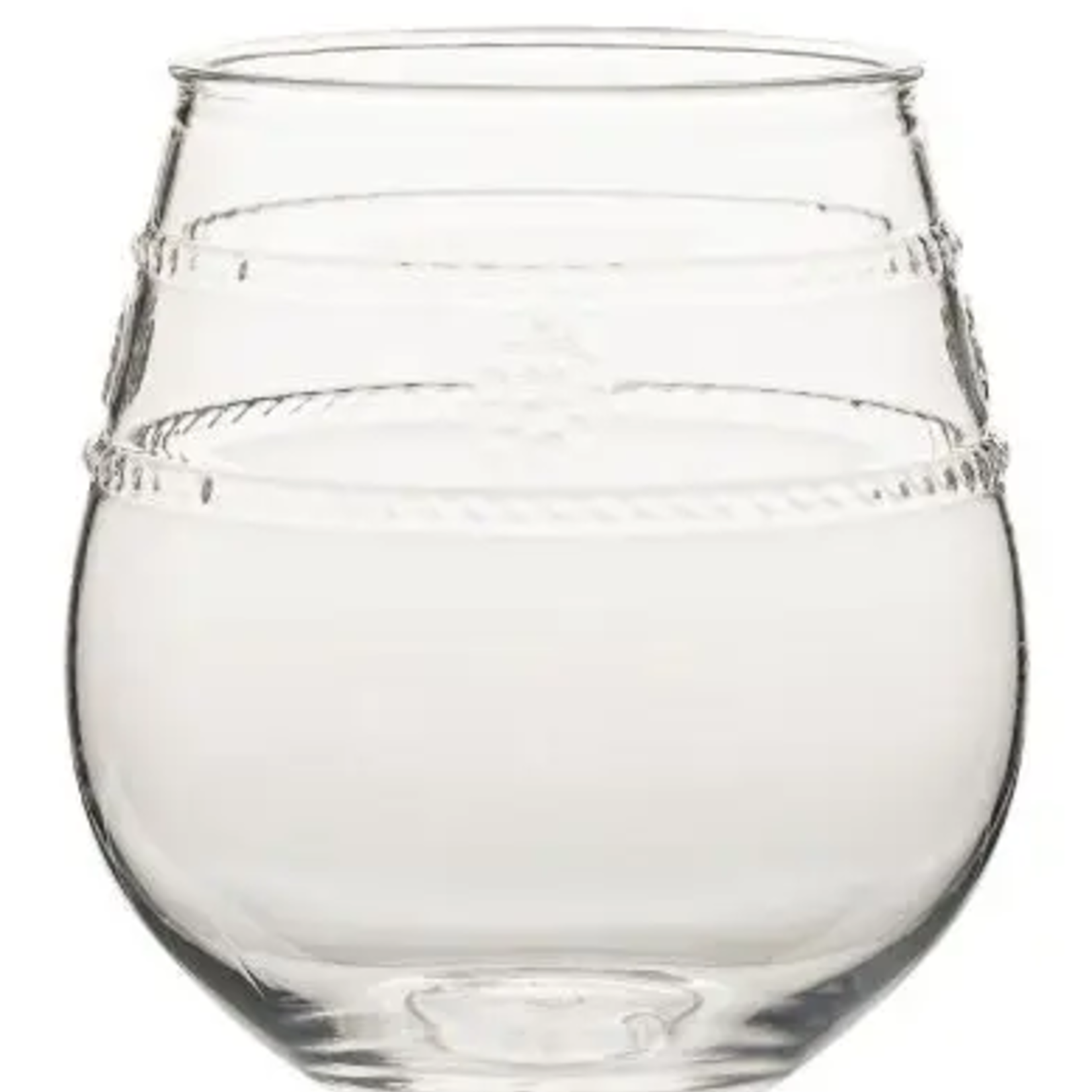 Stemless Wine Glass Acrylic Isabella